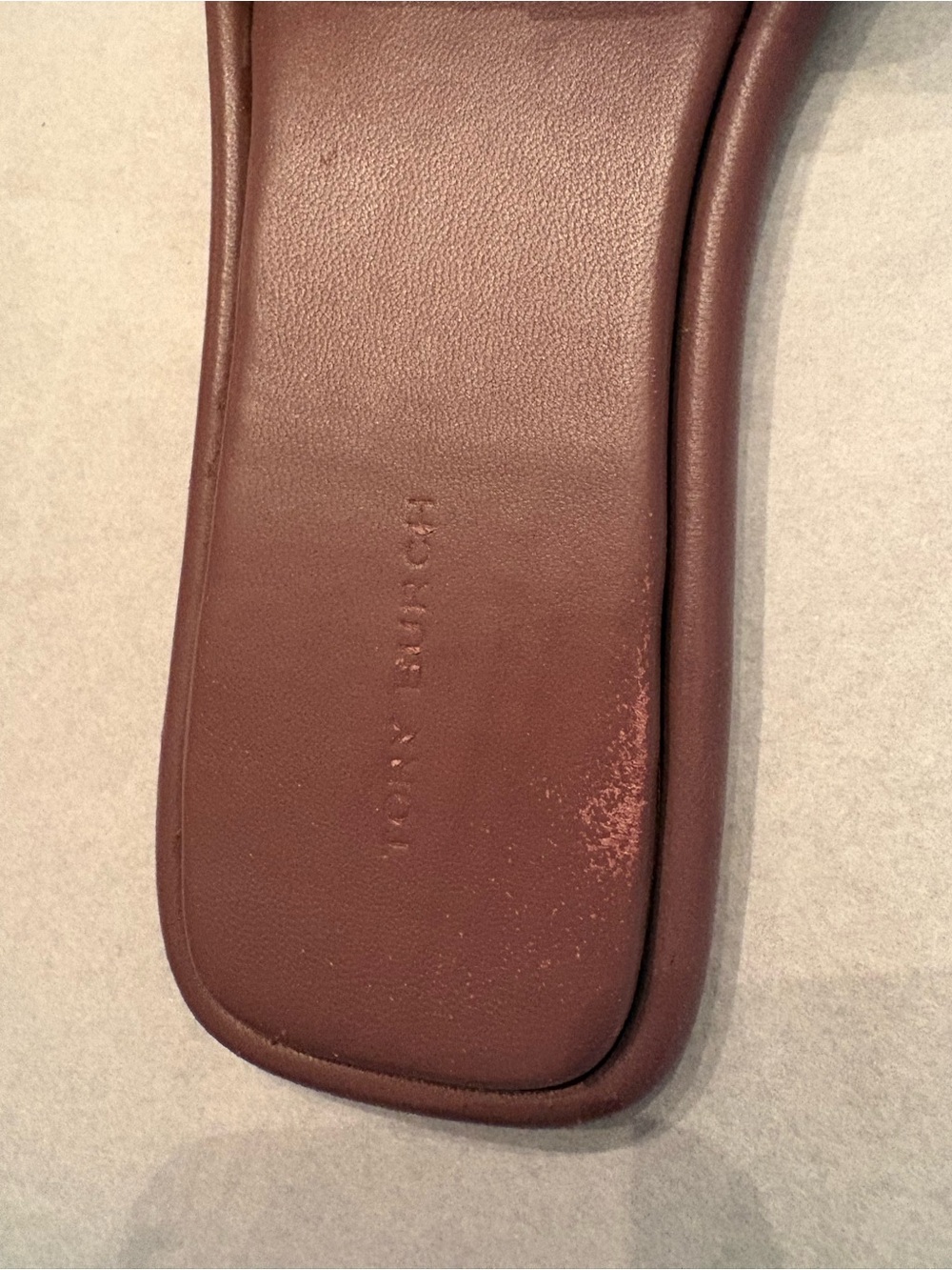 Tory Burch slides 8.5 mauve fair condition - Picture 8 of 10
